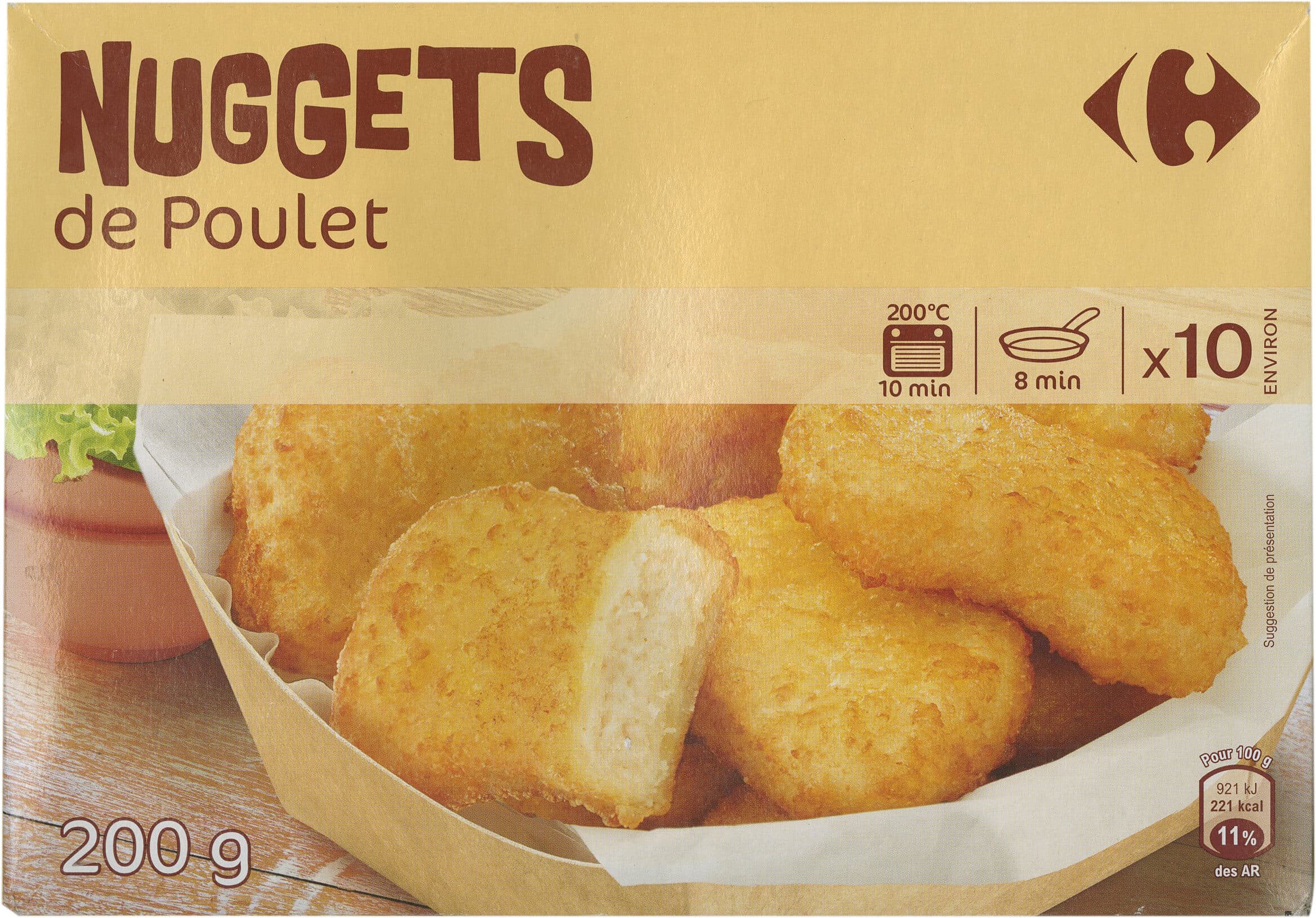 Carrefour Nuggets de poulet packshot