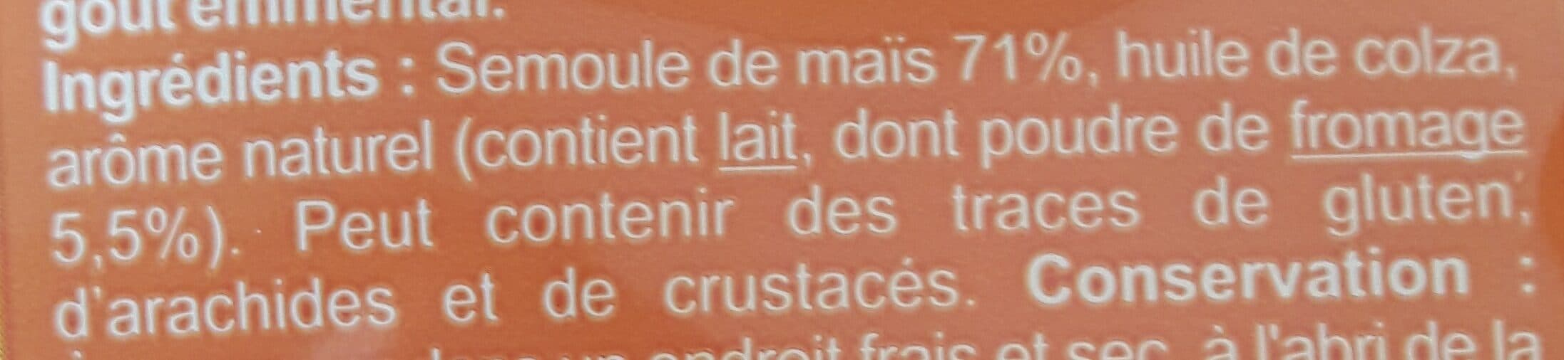 Carrefour Croustiz' Goût emmental packshot