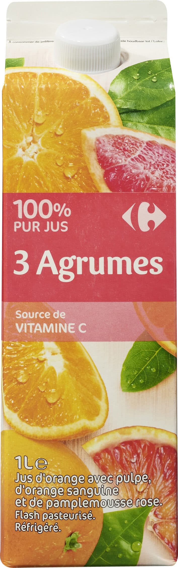 carefour 3 Agrumes packshot