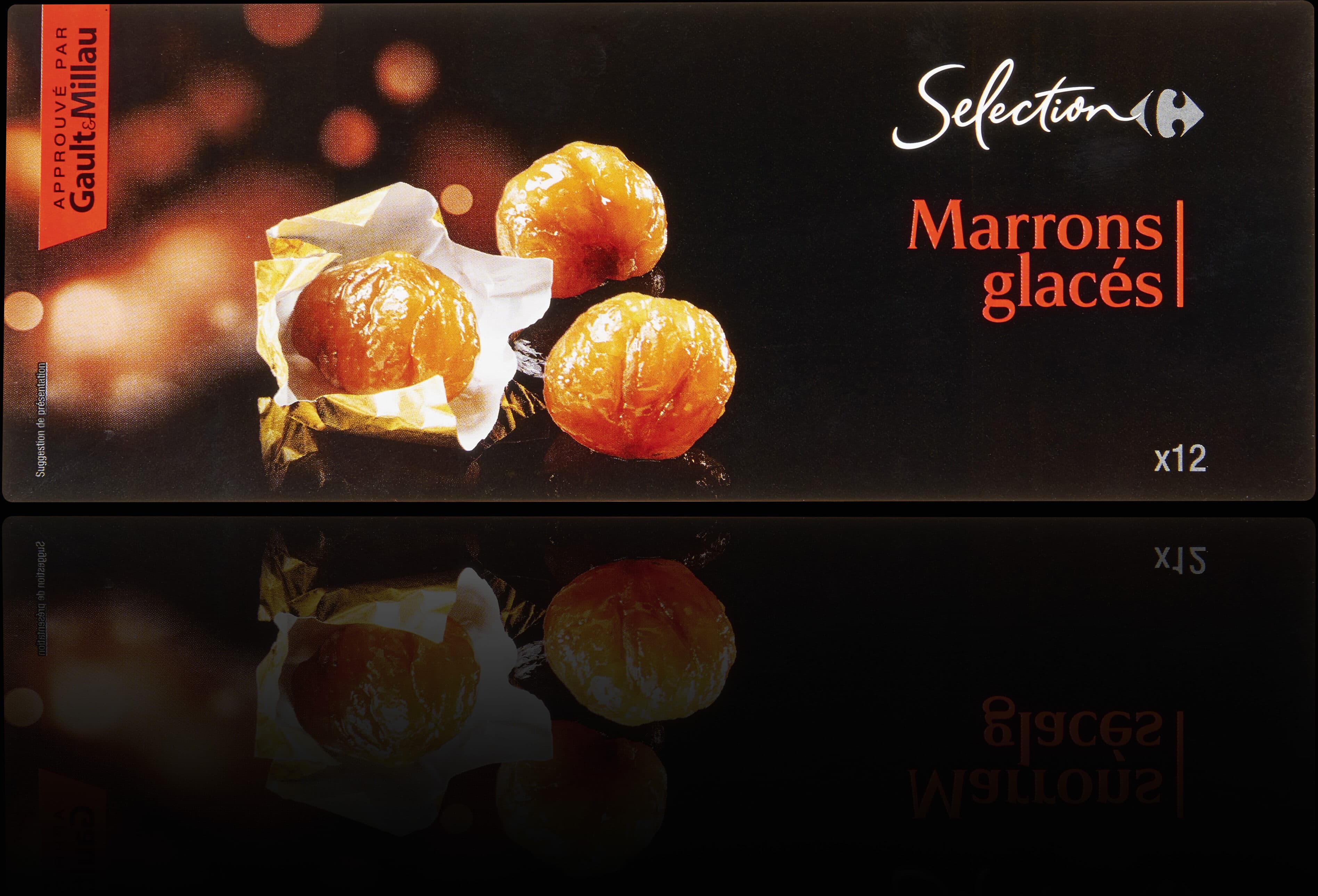 Carrefour Marrons glacés packshot