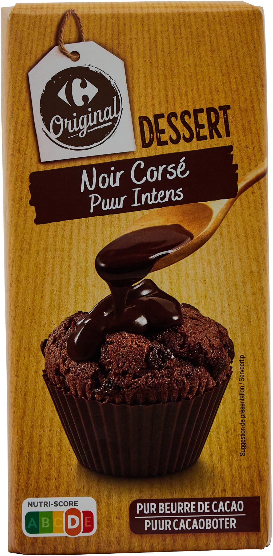 Carrefour DESSERT Noir Corsé packshot