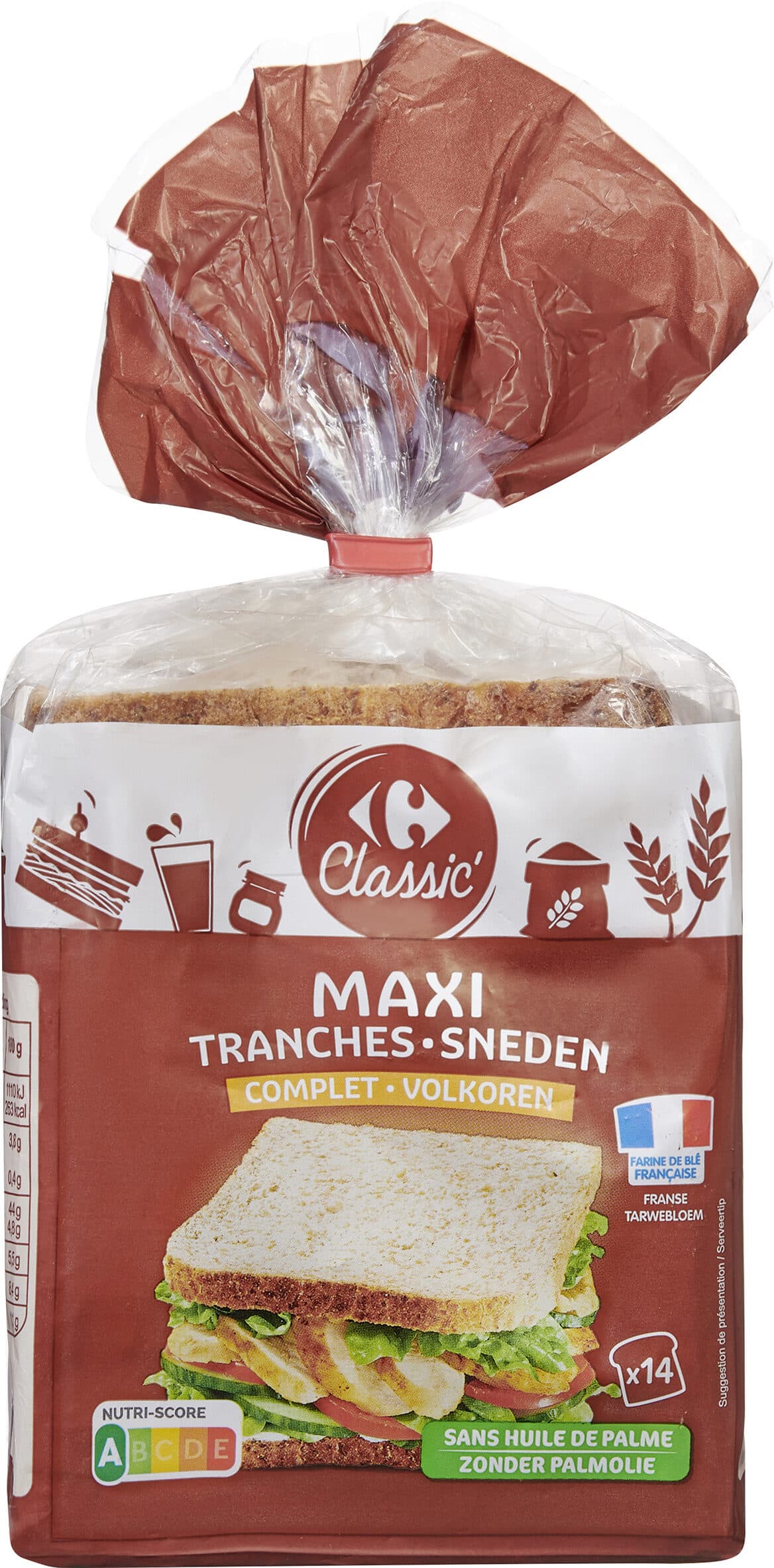 Carrefour Maxi Tranches Complet packshot