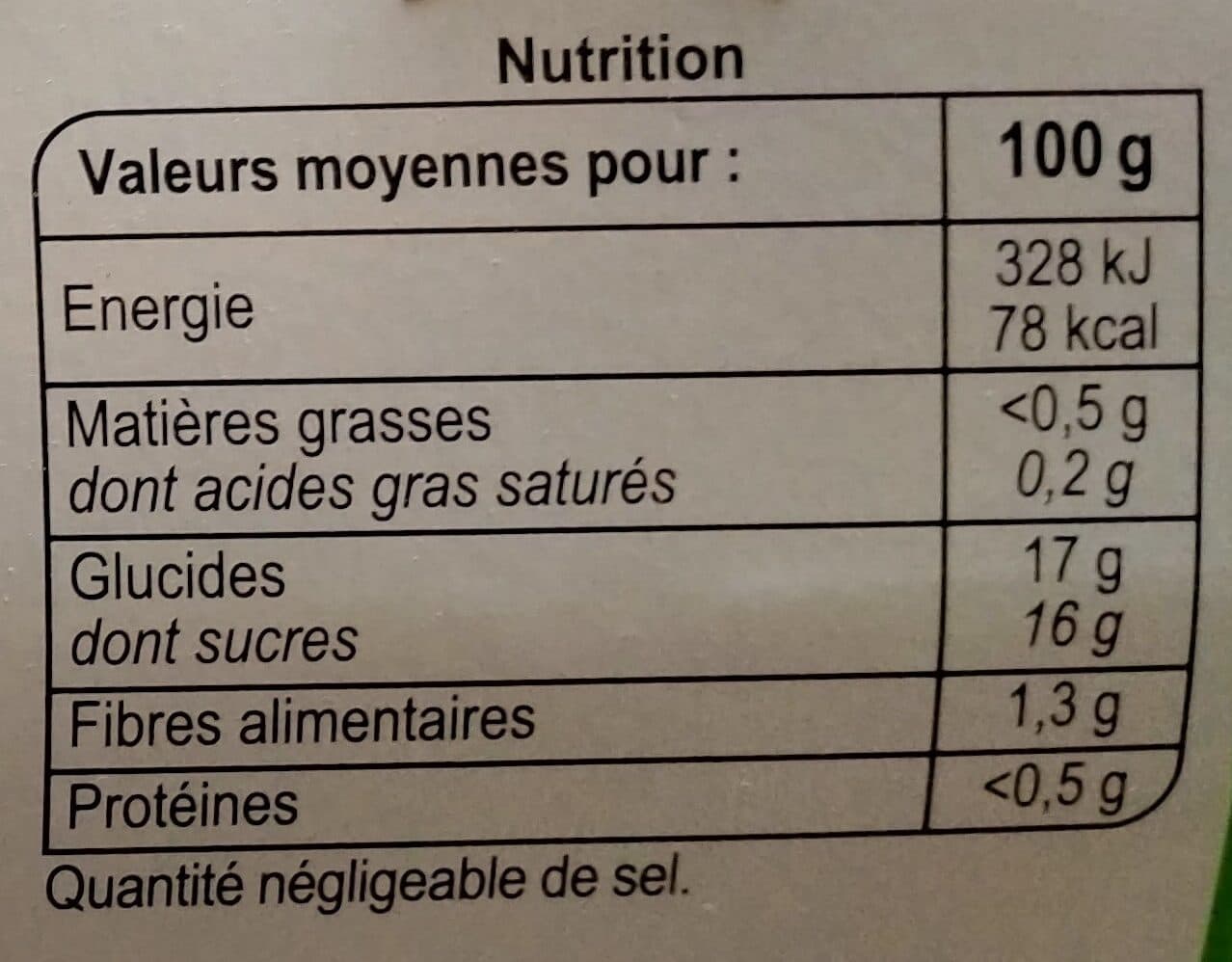 Carrefour Pomme - Dessert de fruits packshot