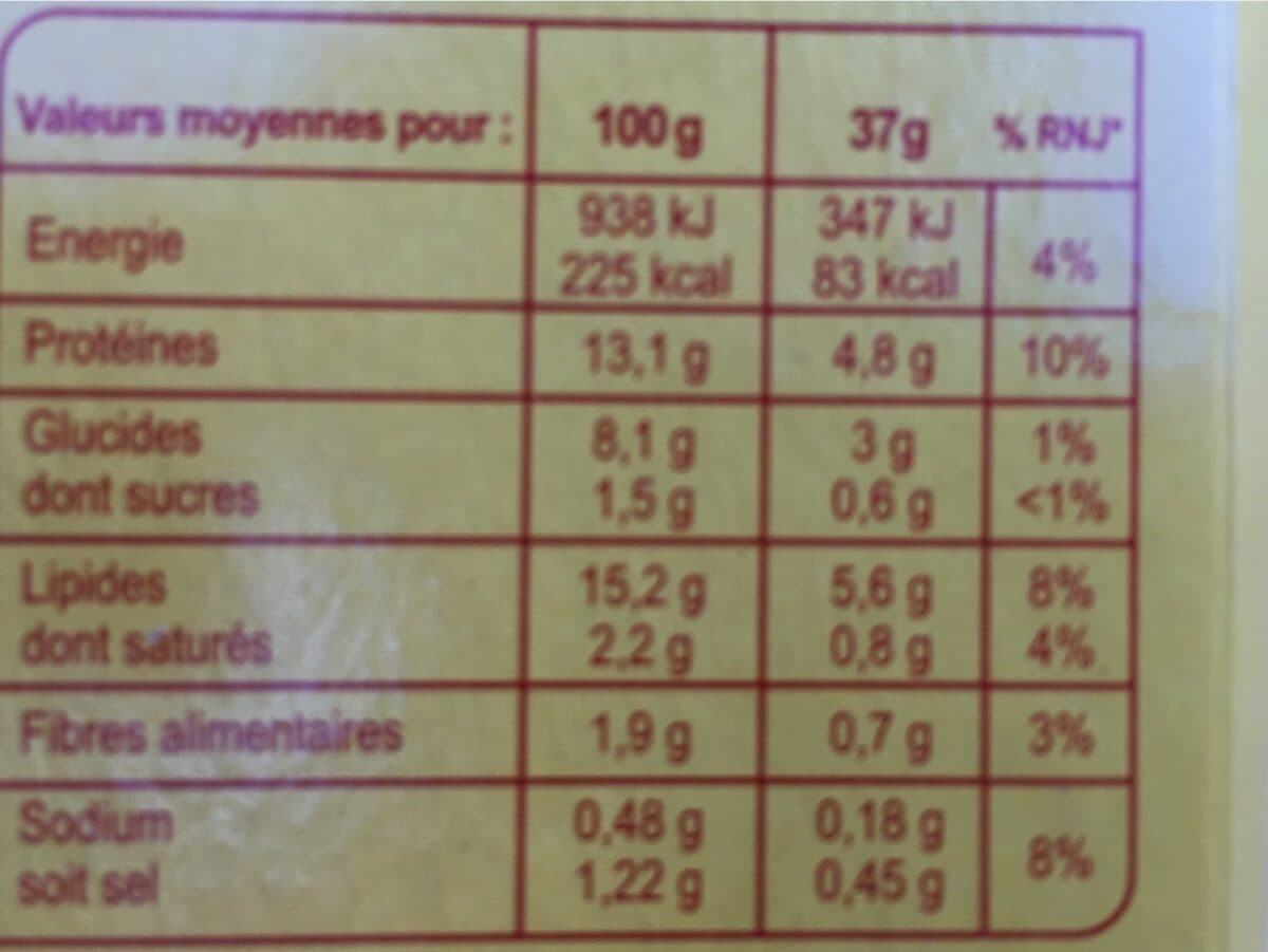 Open Food Facts Calmars à L'américaine En Morceaux packshot