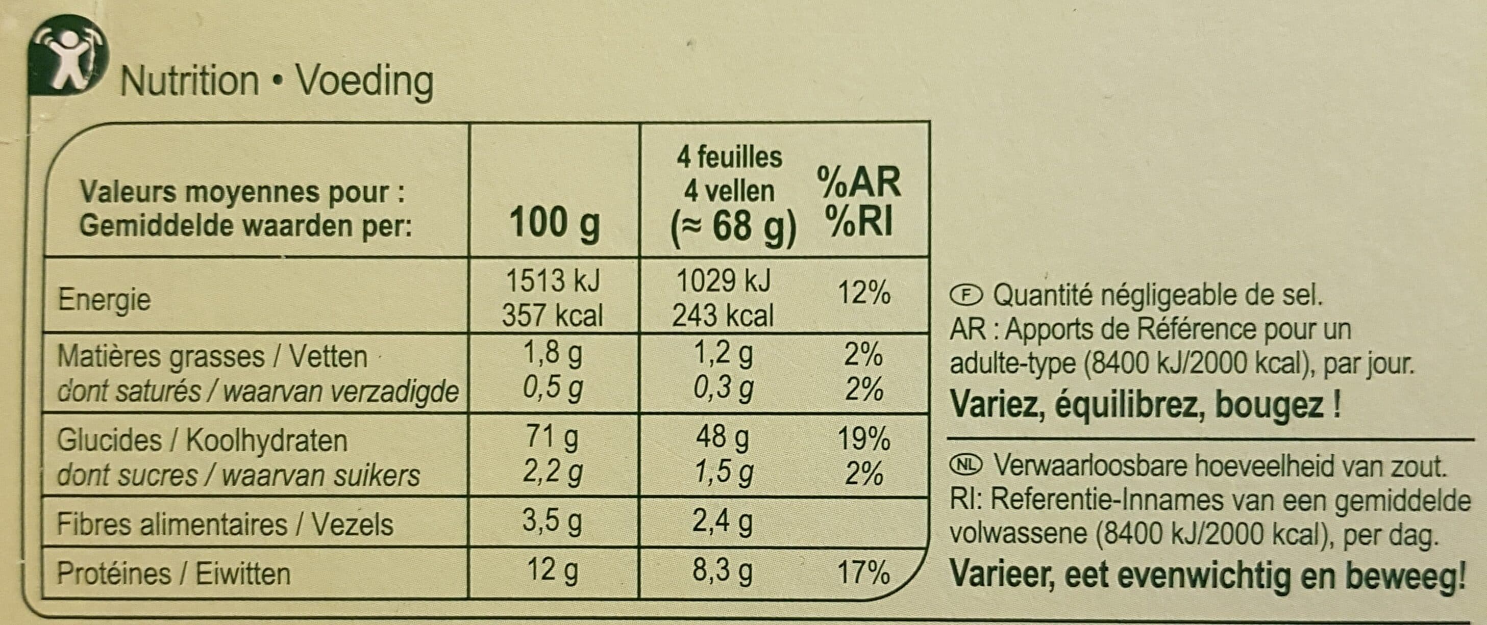 Carrefour Lasagne packshot