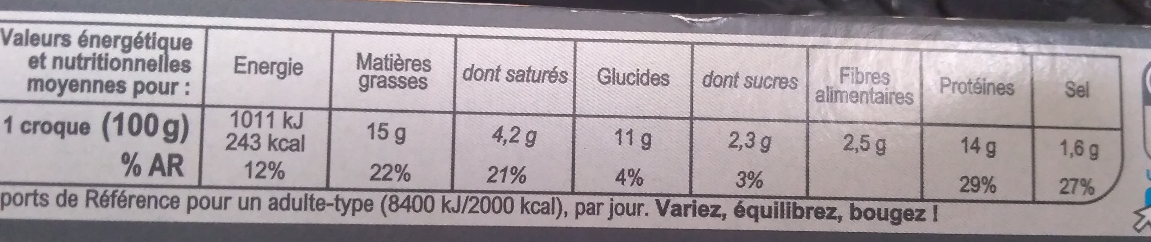 Carrefour Croq & Moi, Fromage (x 2) packshot