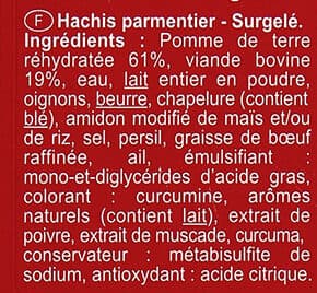 Carrefour Hachis Parmentier packshot