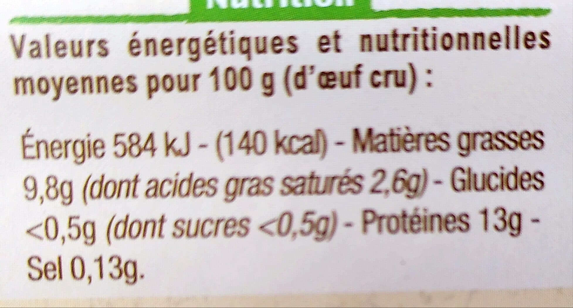 Carrefour BIO Oeufs de poules élevées en plein air* *Conformément au mode de production biologique Catégorie A packshot