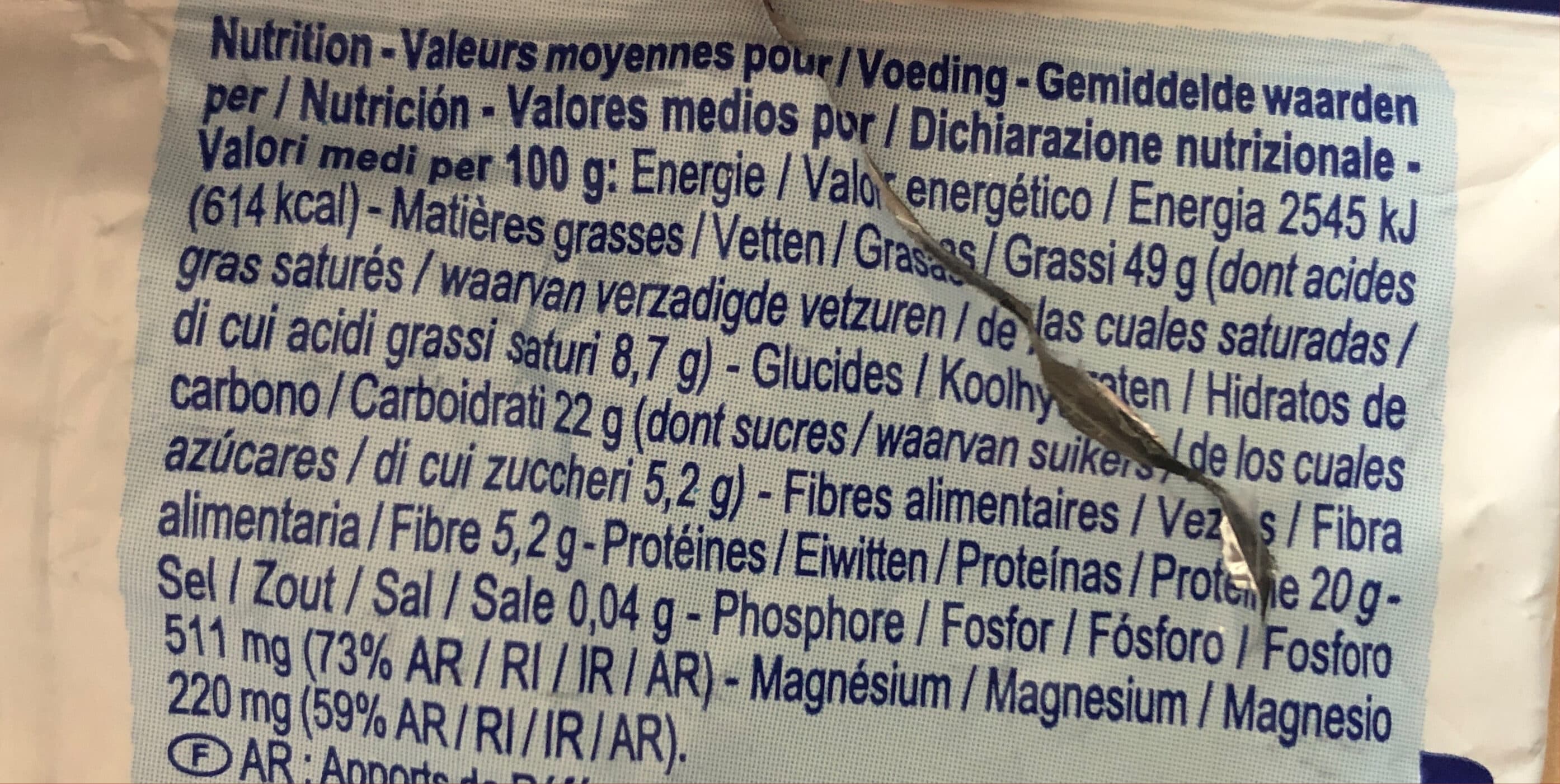 Carrefour Noix de cajou grillées packshot