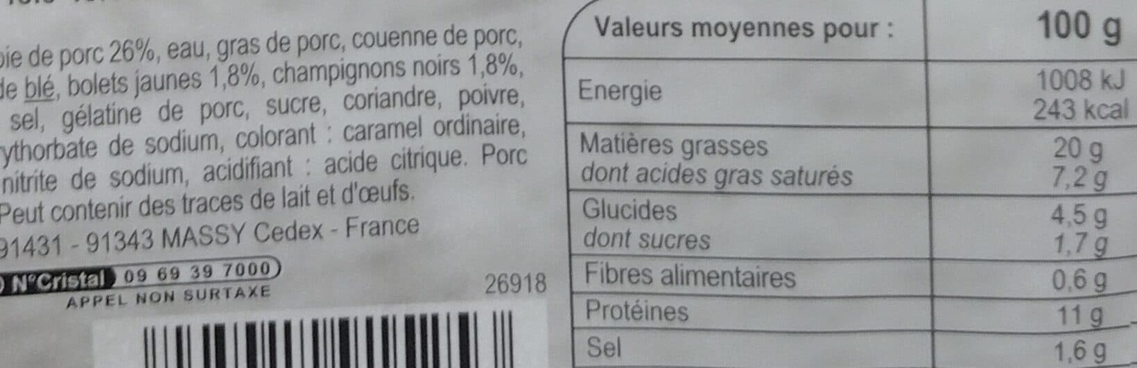 Carrefour Mousse forestière packshot