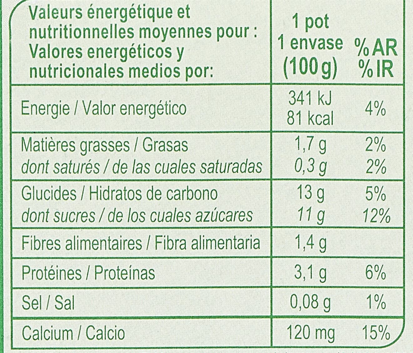 Carrefour Soja fruits rouges packshot