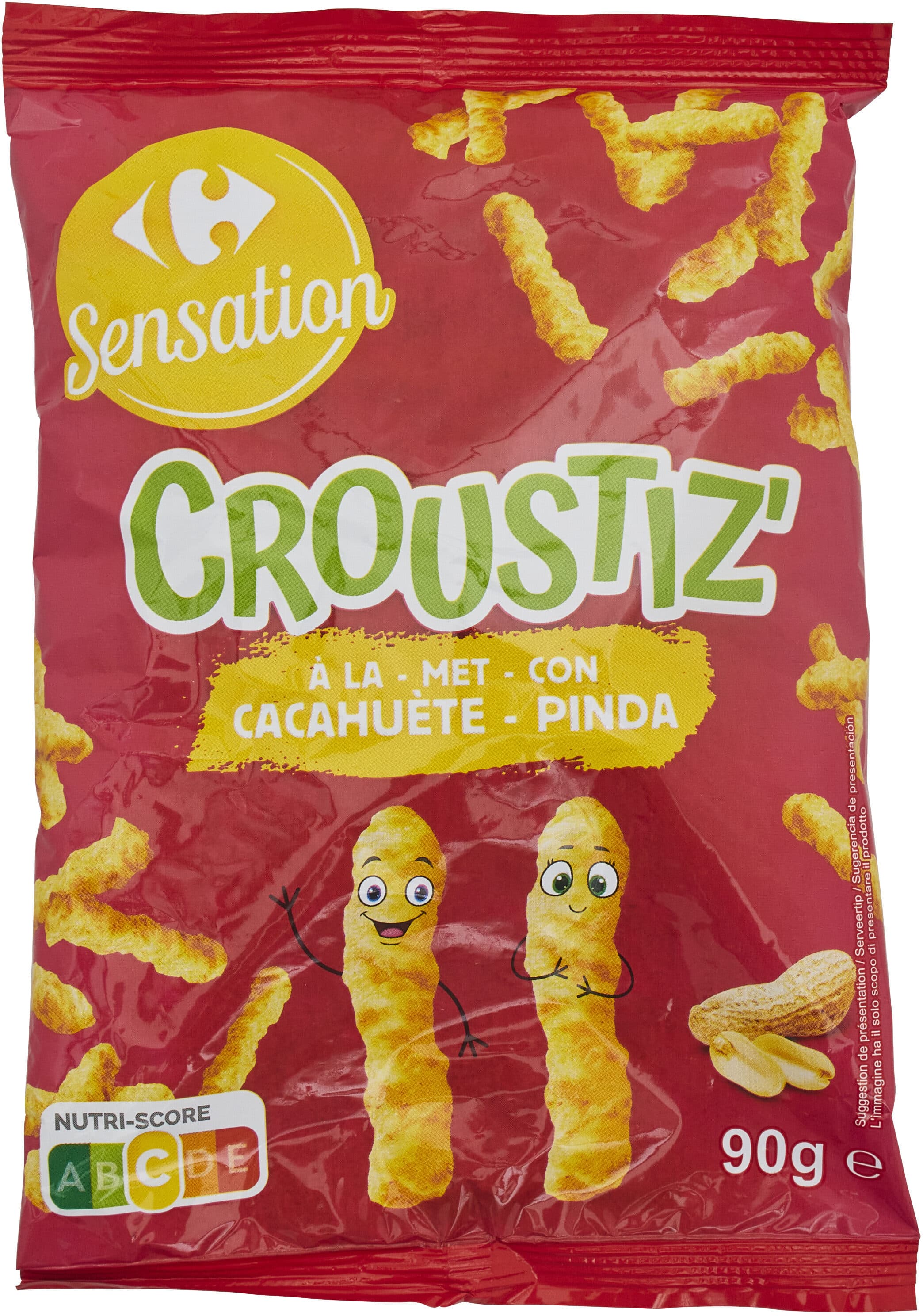 Carrefour Croustiz' à la cacahuète packshot