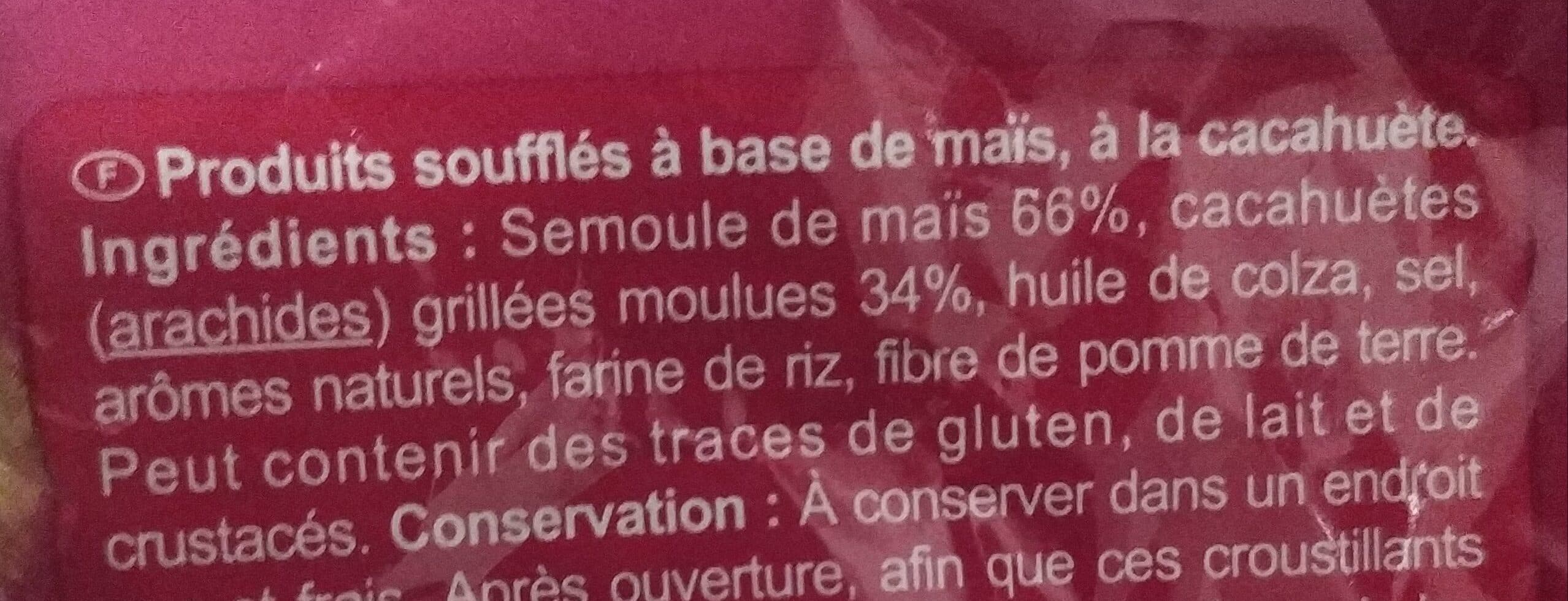 Carrefour Croustiz' à la cacahuète packshot