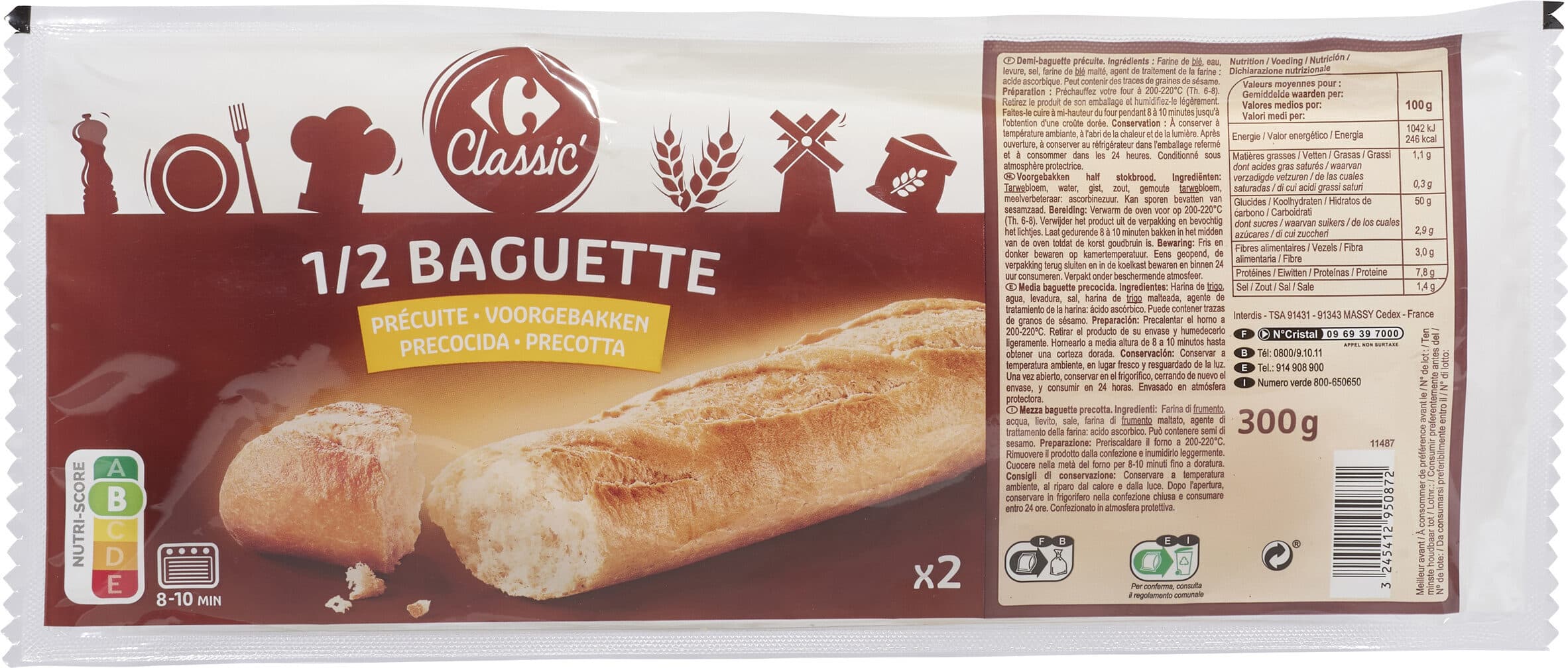 Carrefour 1/2 bag crf. Clas packshot