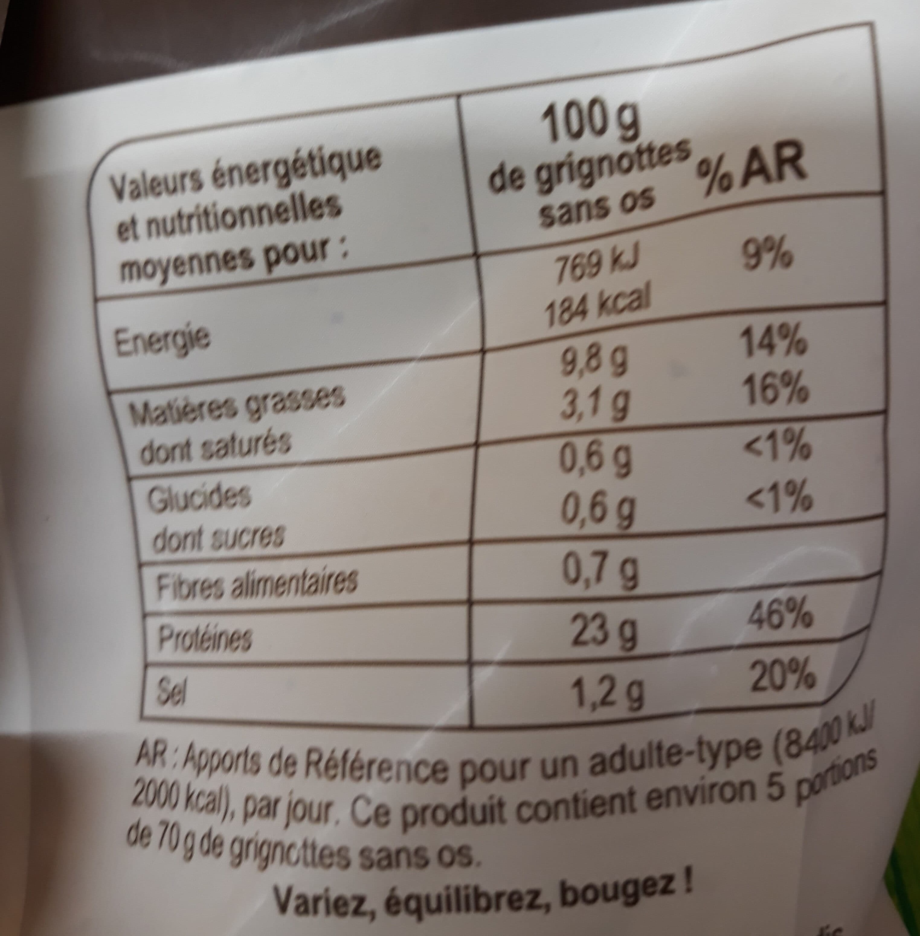 Carrefour Grignottes de poulet rôties -Nature packshot