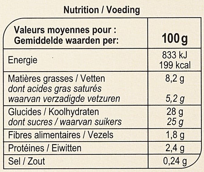 Carrefour 2 Chocolat Noisettes 2 Chocolat caramel au beurre salé packshot