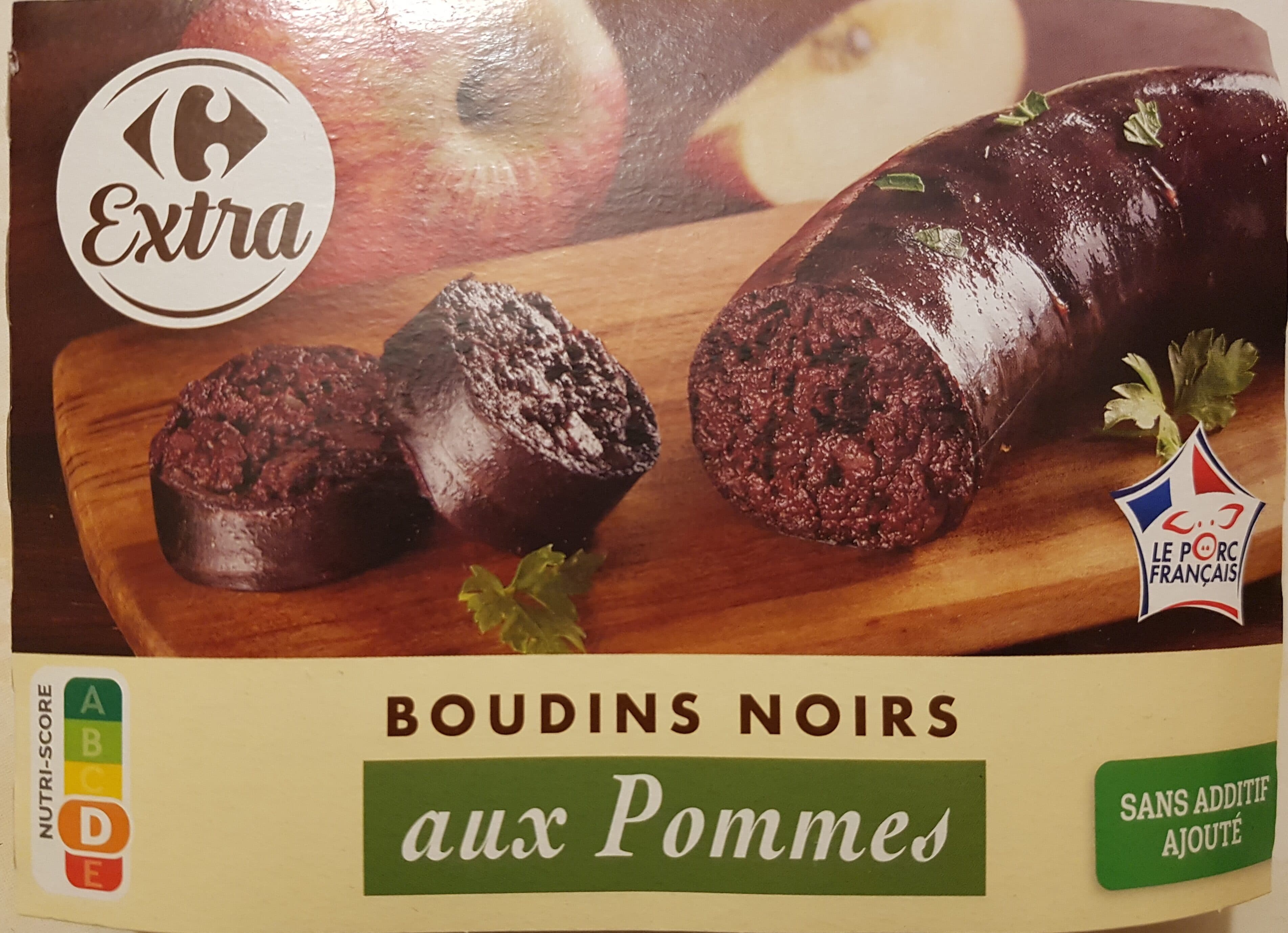 Carrefour Boudins noirs aux Pommes packshot