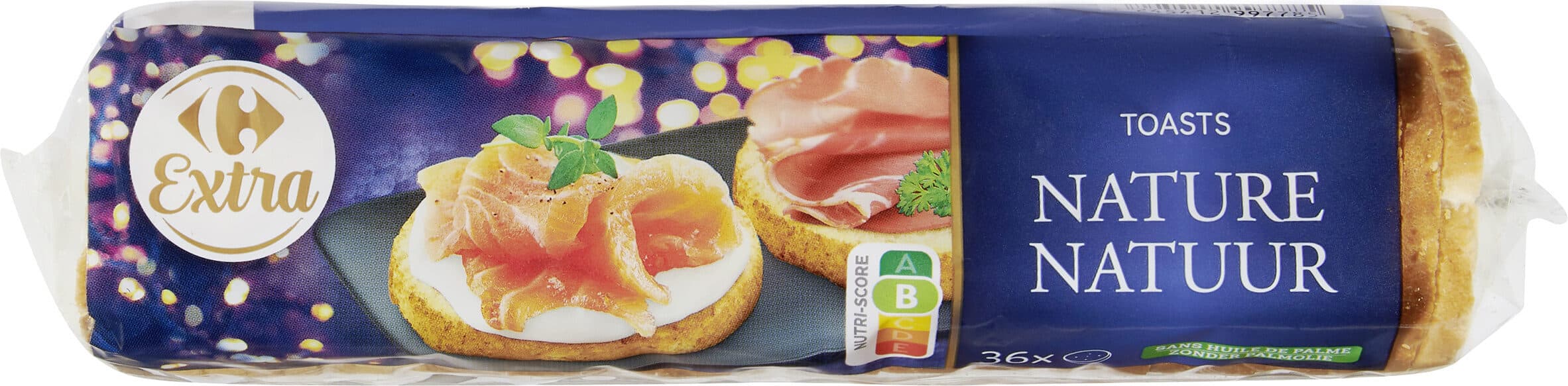 Carrefour Toasts Nature packshot