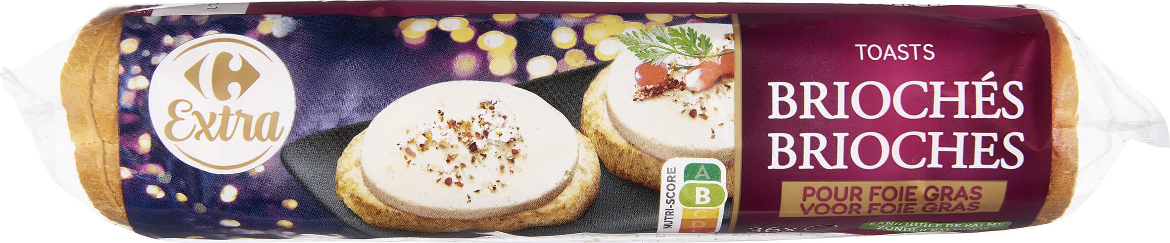 Carrefour Toasts brioches packshot