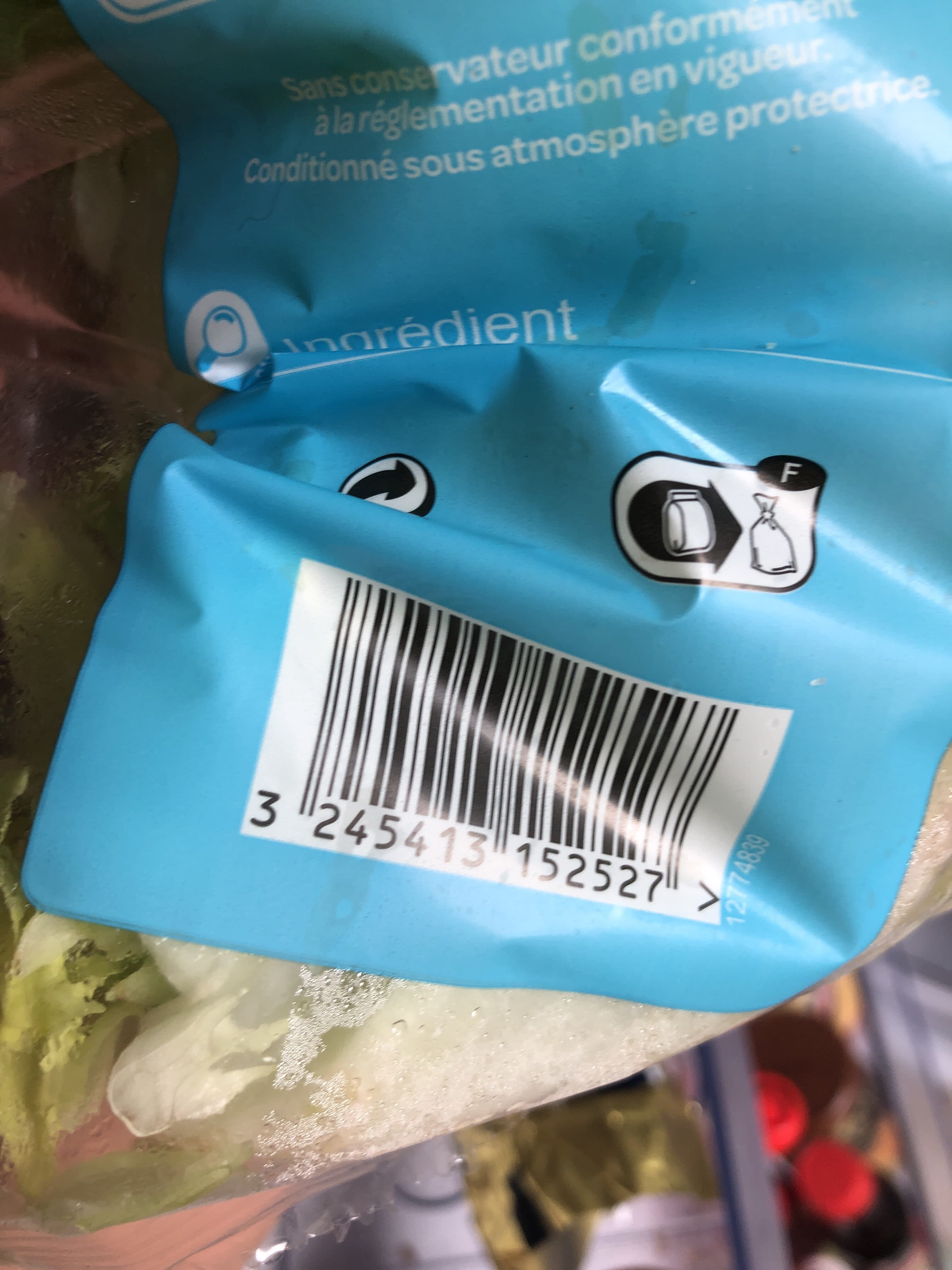 Carrefour Salade prête à consommer Iceberg packshot