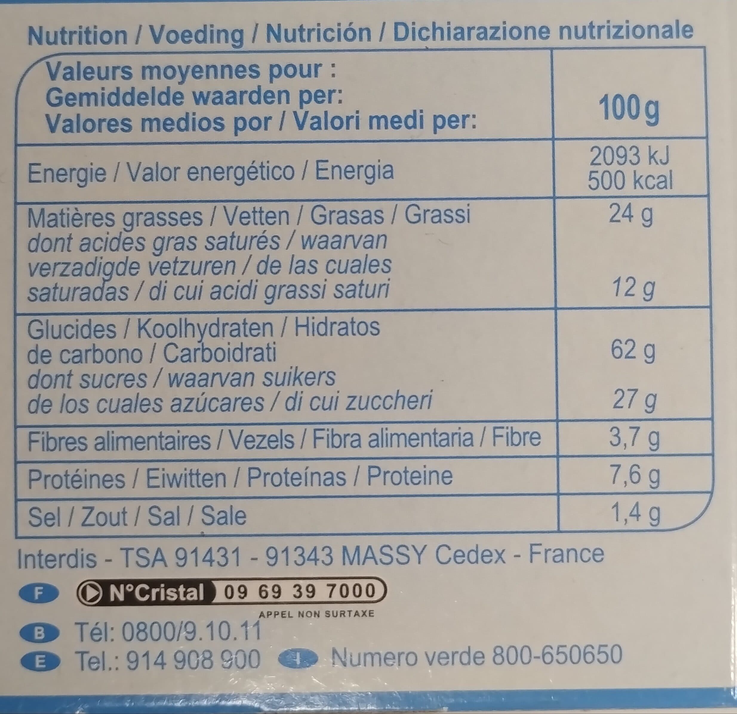 Carrefour ChocoGrani packshot