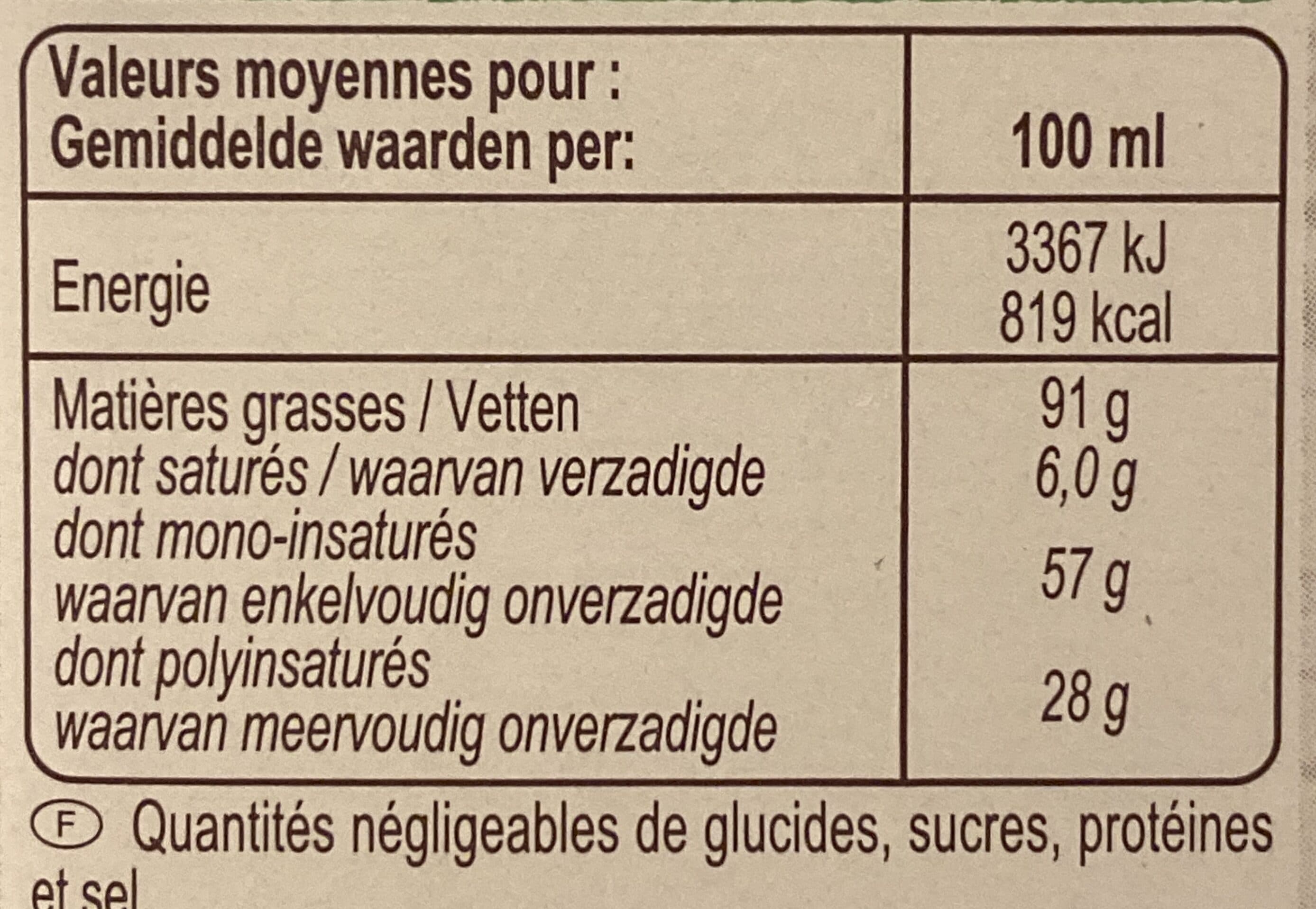 Carrefour BIO Huile vierge de colza packshot