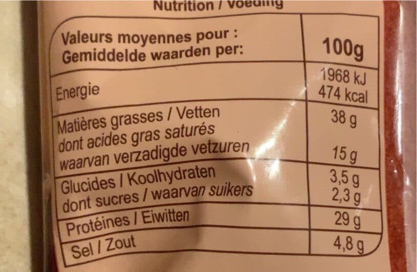Carrefour Mini Saucissons secs packshot