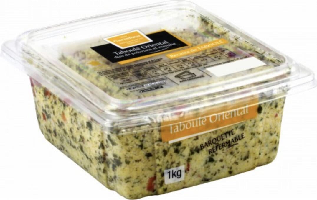 Carrefour Taboulé A L'ORIENTALE Duo de poivrons et menthe packshot