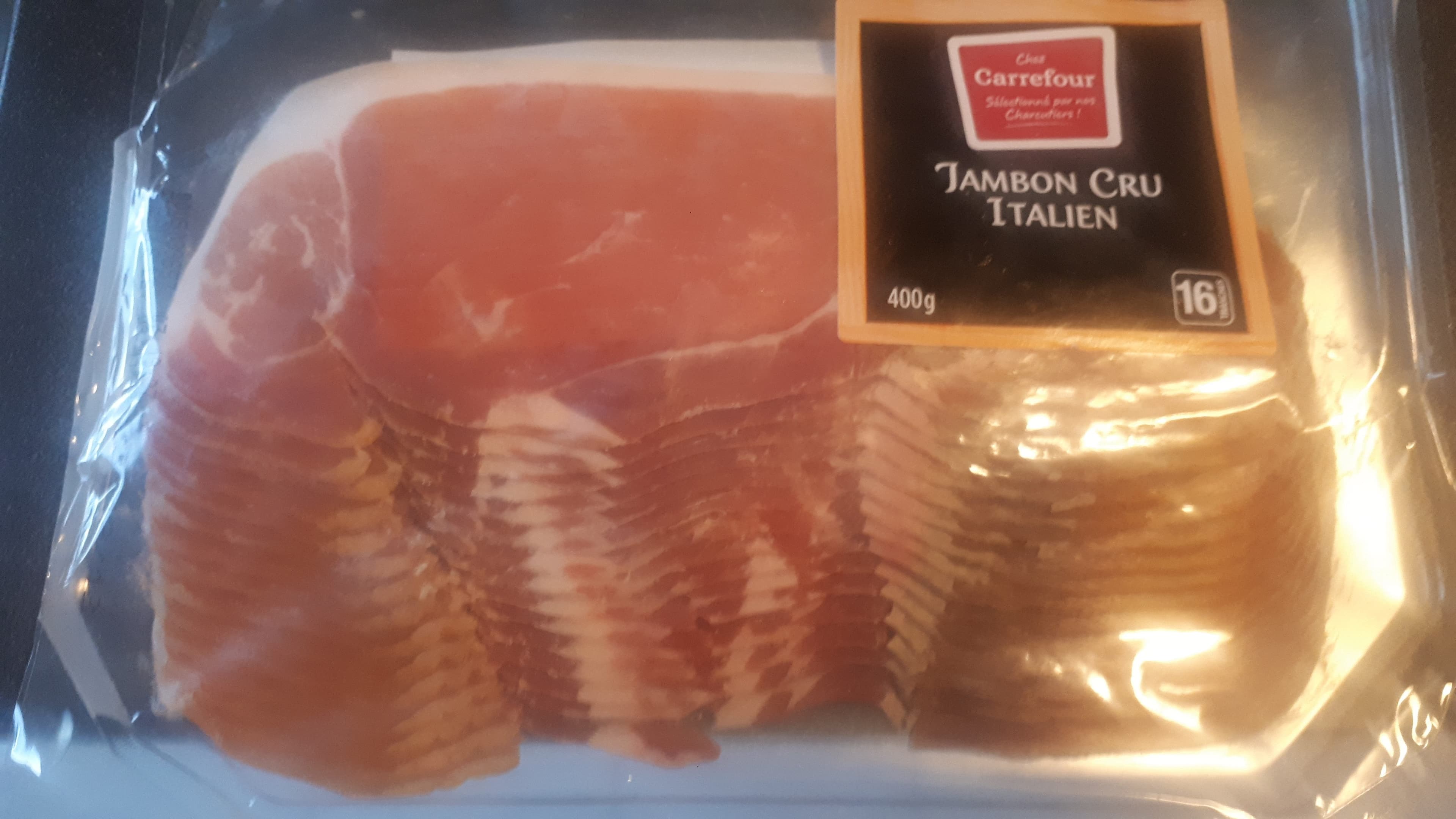 Carrefour Jambon cru À L'ITALIENNE packshot