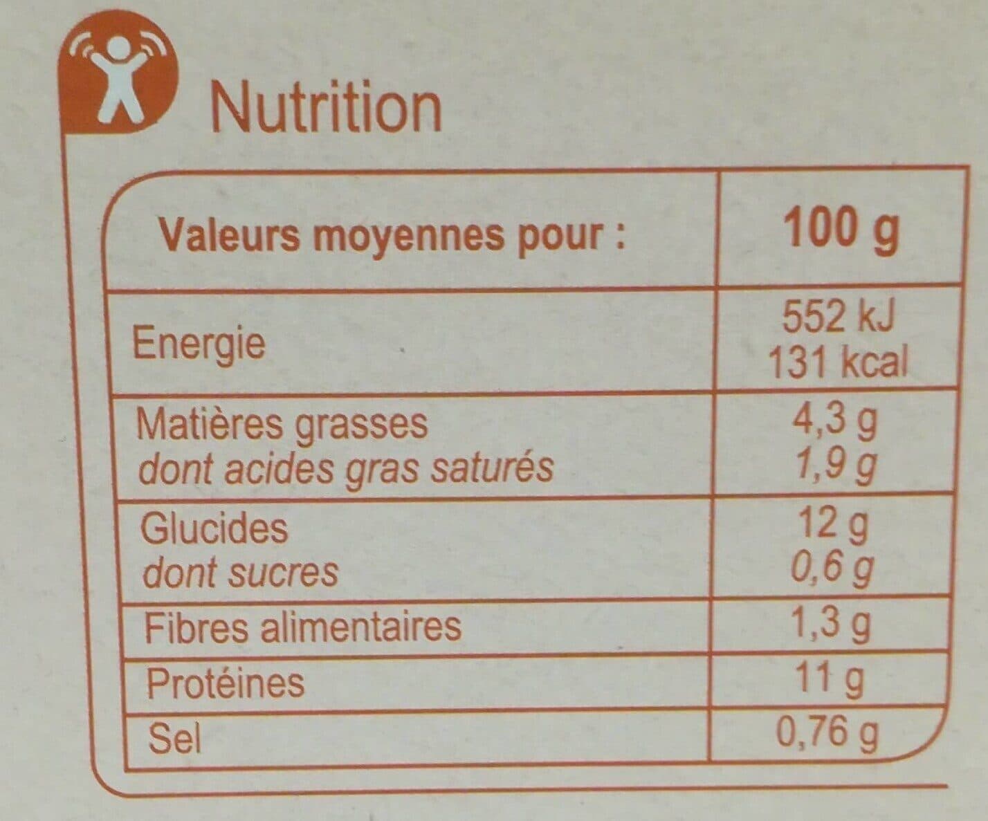 Carrefour Pintade sauce aux morilles & macaroni packshot