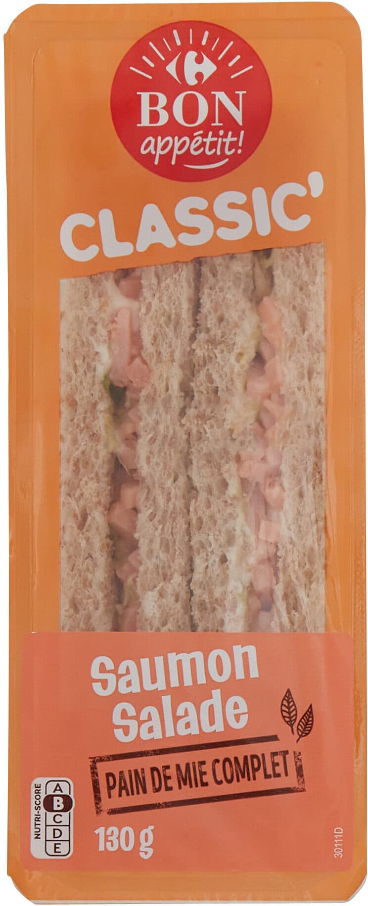 Bon App' CLASSIC' Saumon Salade packshot