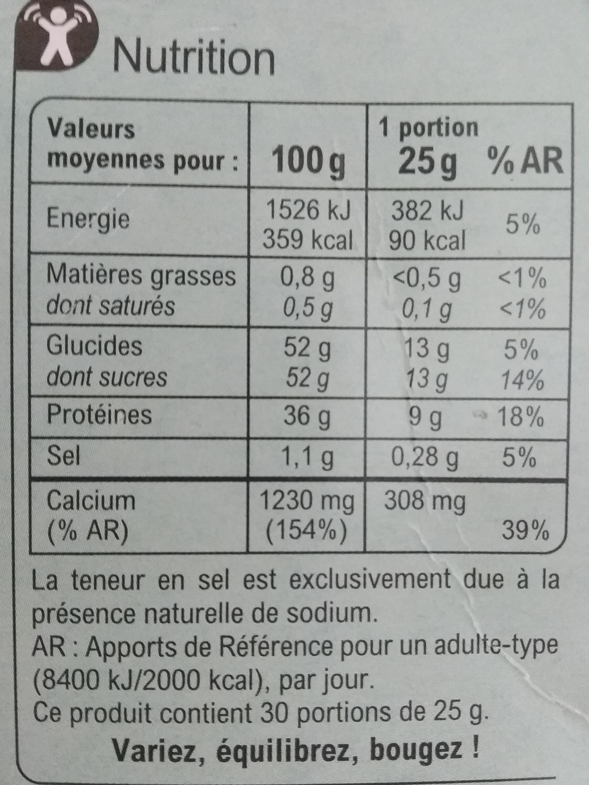 Carrefour Lait écrémé en poudre packshot