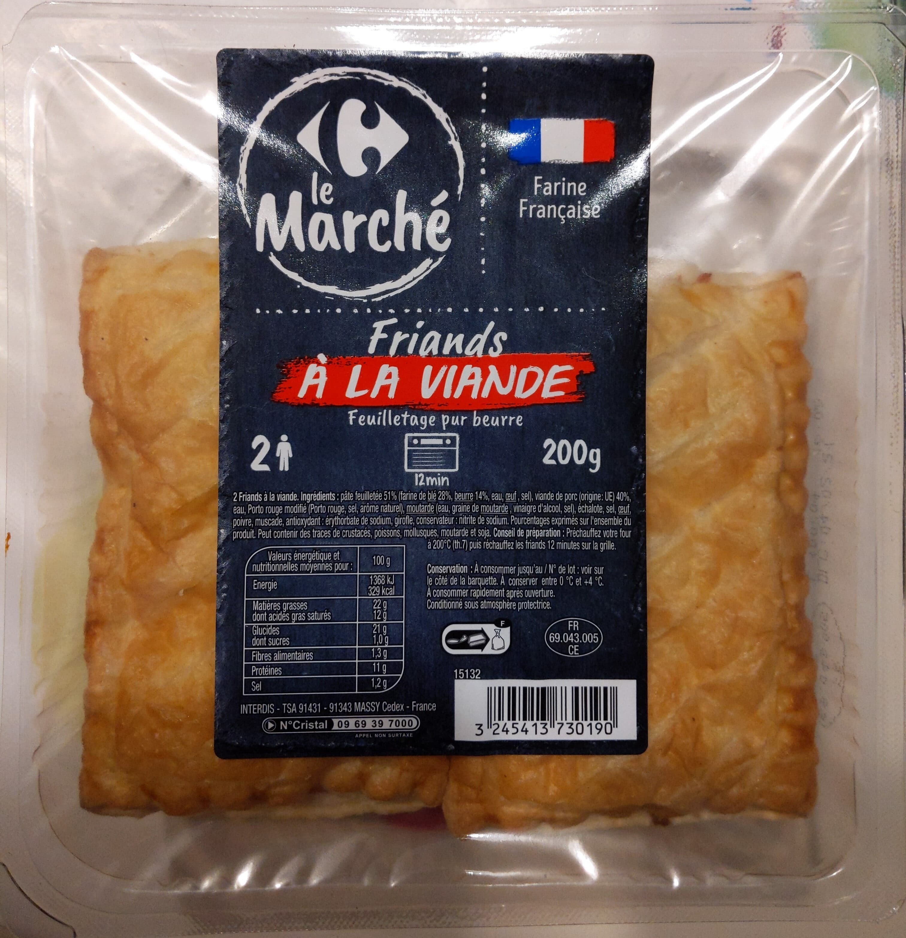 Carrefour Friands à la viande packshot