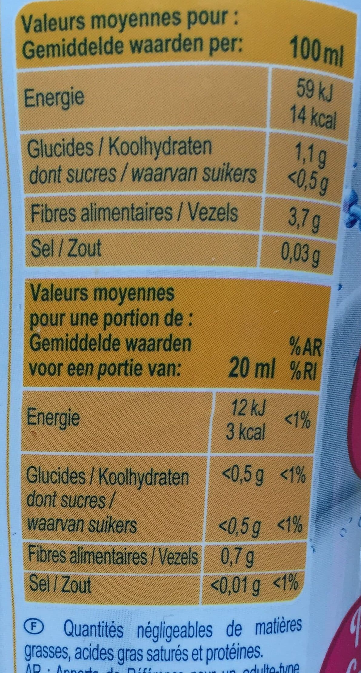 Carrefour Zéro sucres* Saveur Grenadine packshot