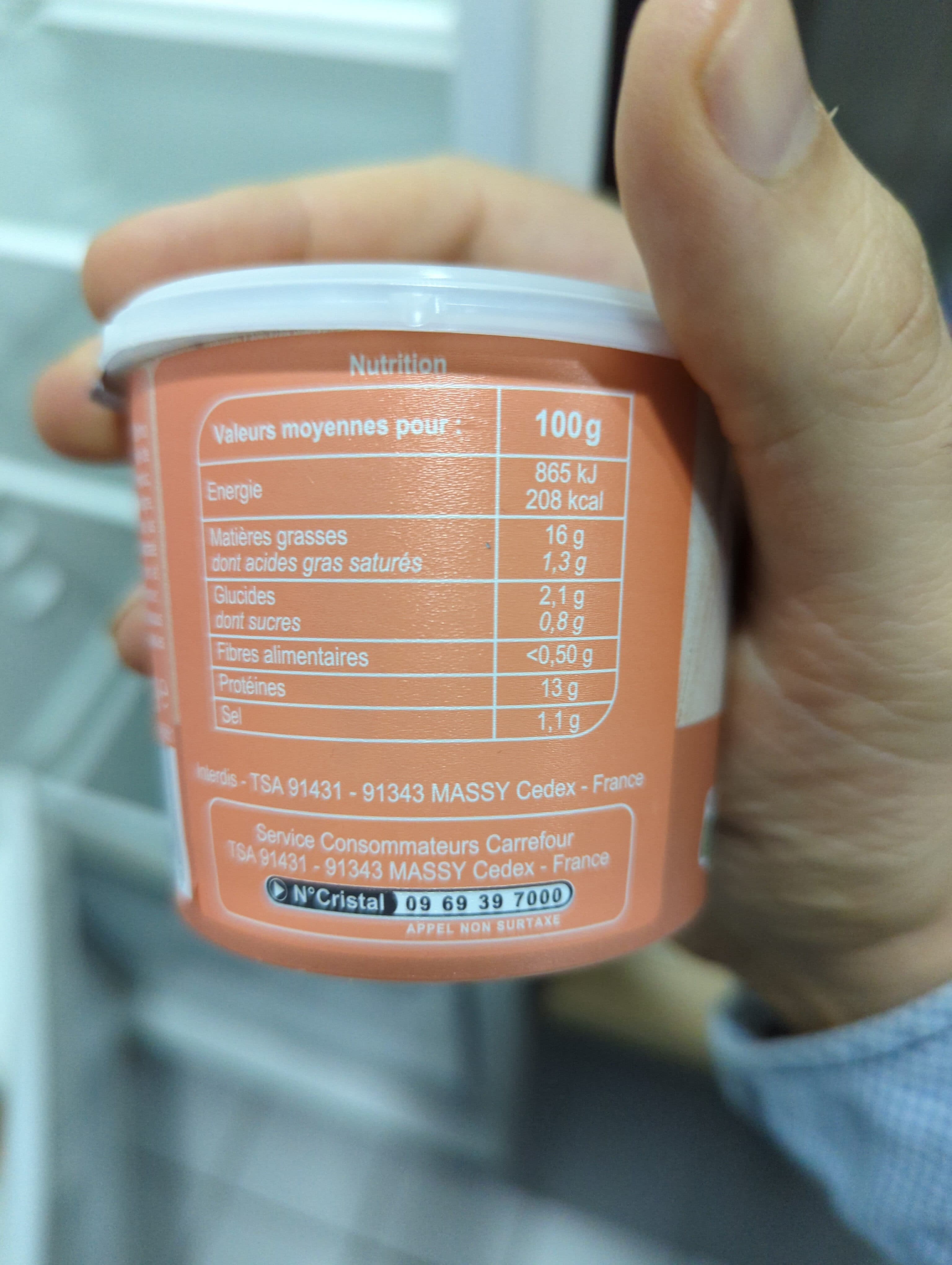 Carrefour Rillettes de Saumon packshot