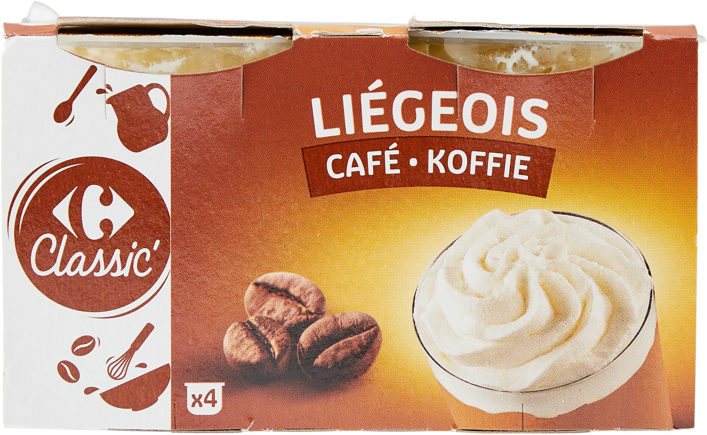 Carrefour Liégeois café packshot
