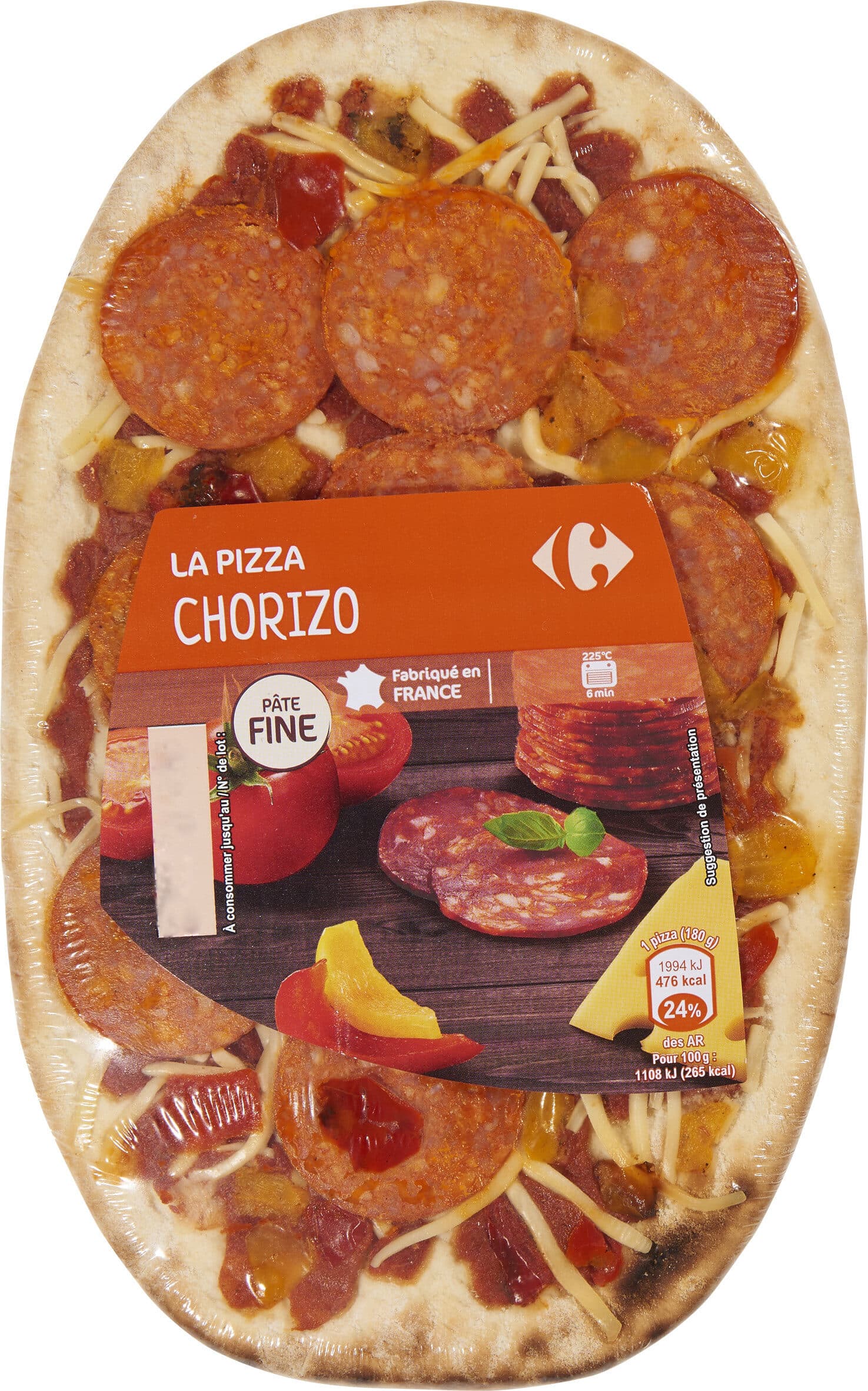 Carrefour Chorizo packshot