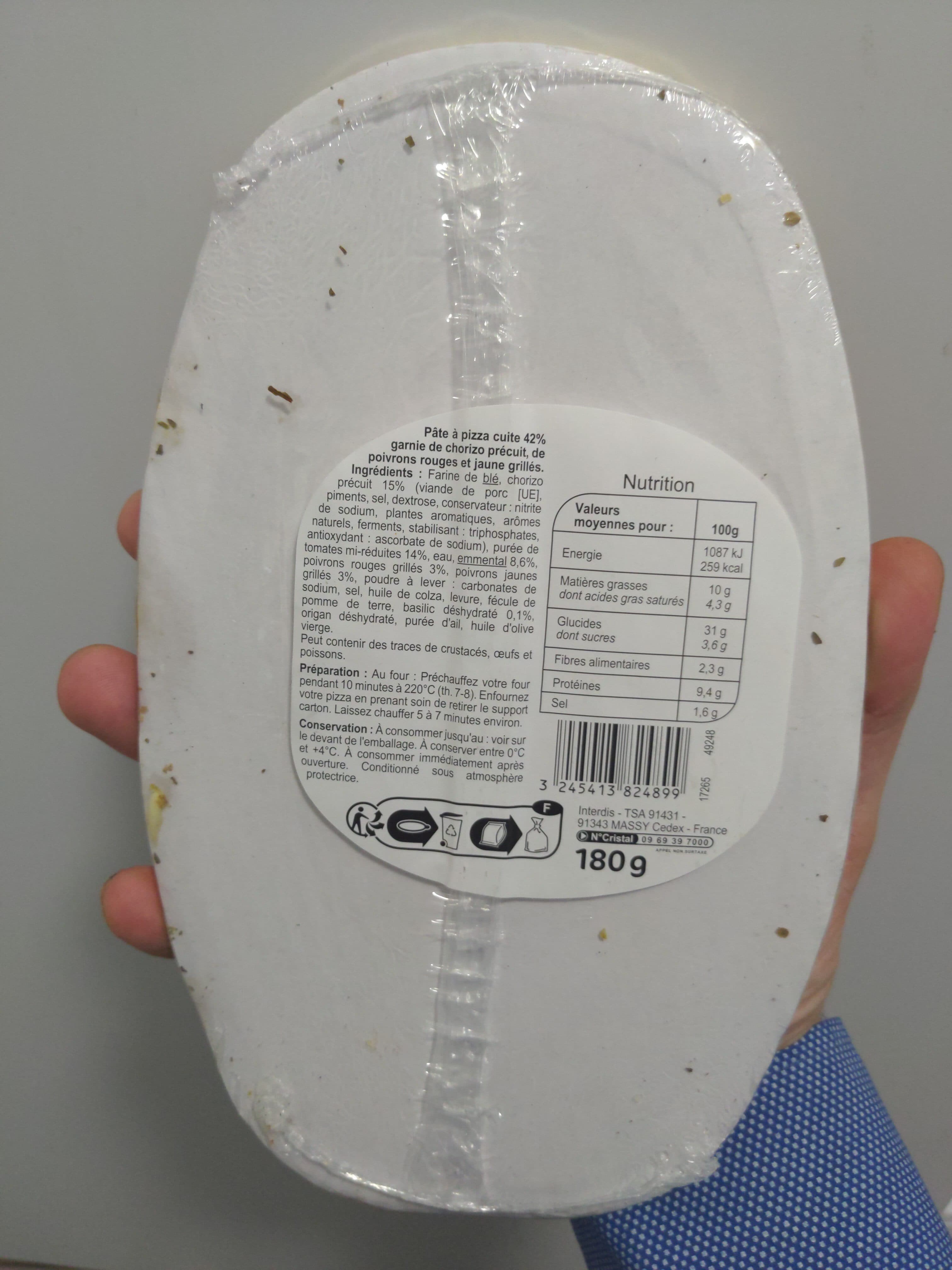 Carrefour Chorizo packshot