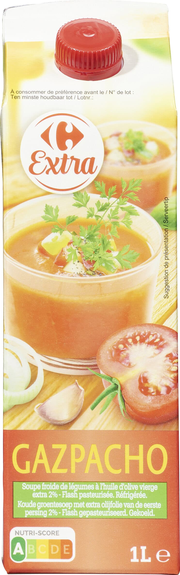 Carrefour Gazpacho packshot