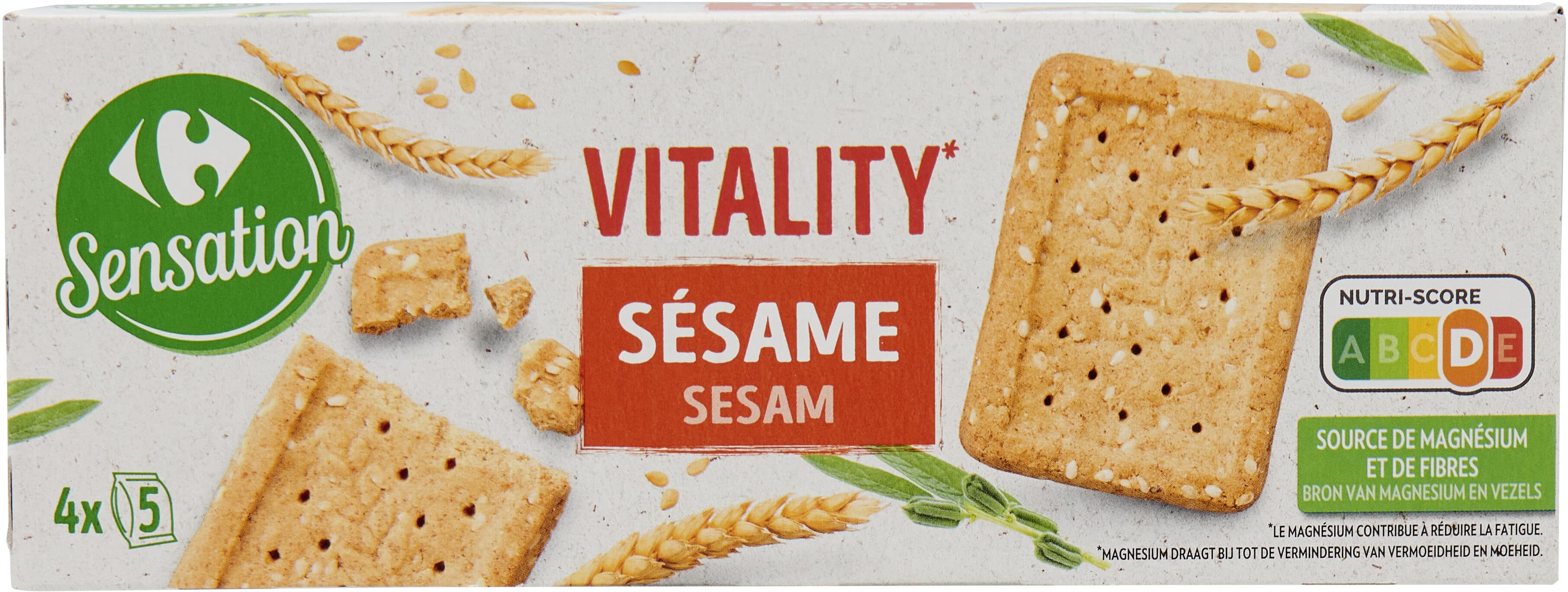 Carrefour Sensation Vitality* Sésame packshot