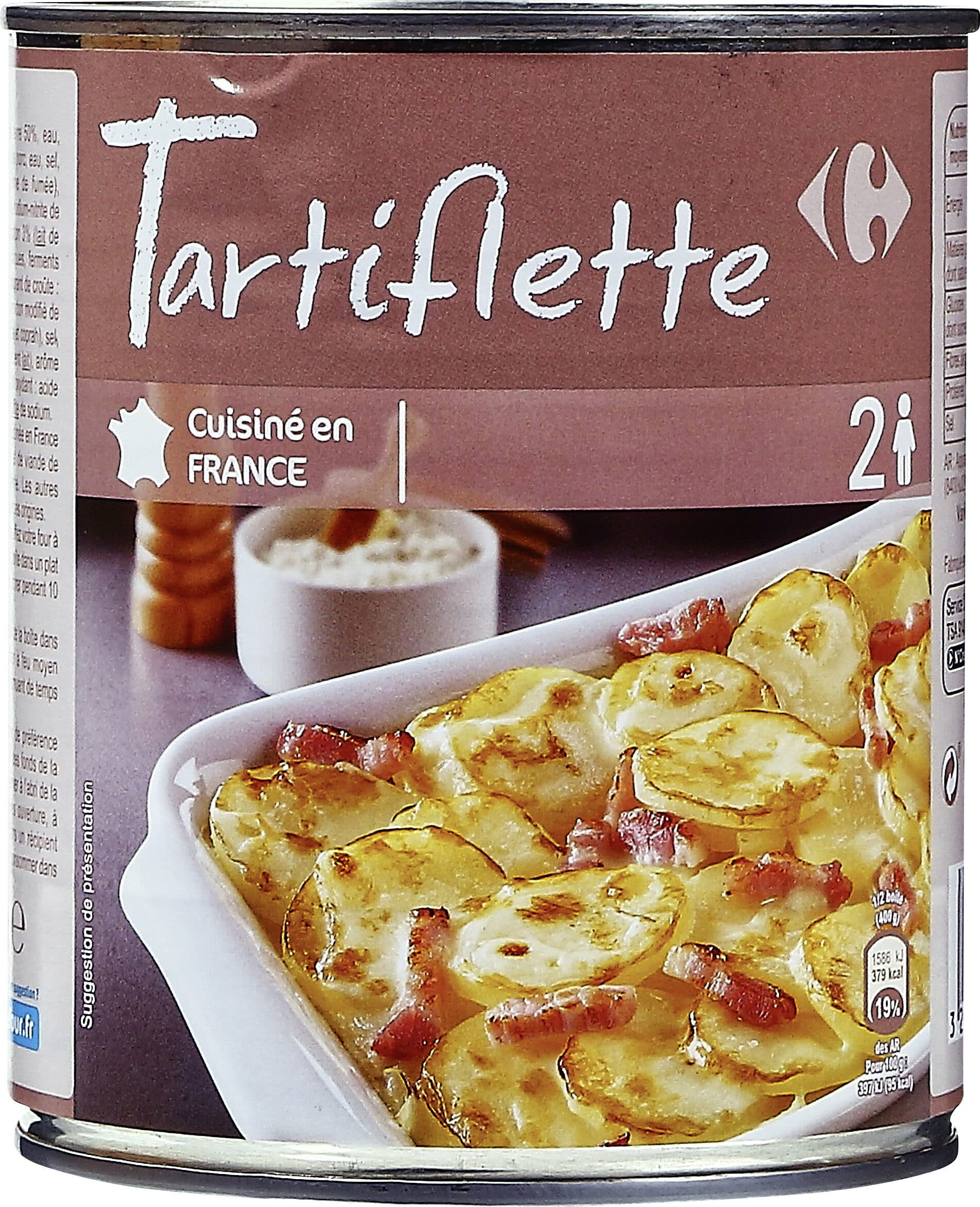 Carrefour Tartiflette a la creme fraiche packshot