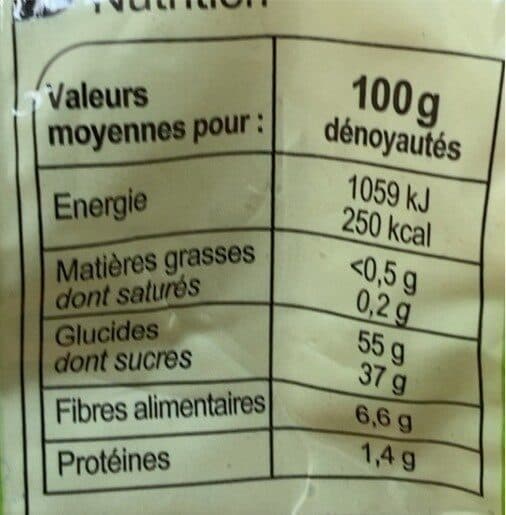 Carrefour Pruneaux d'Agen avec Noyaux packshot