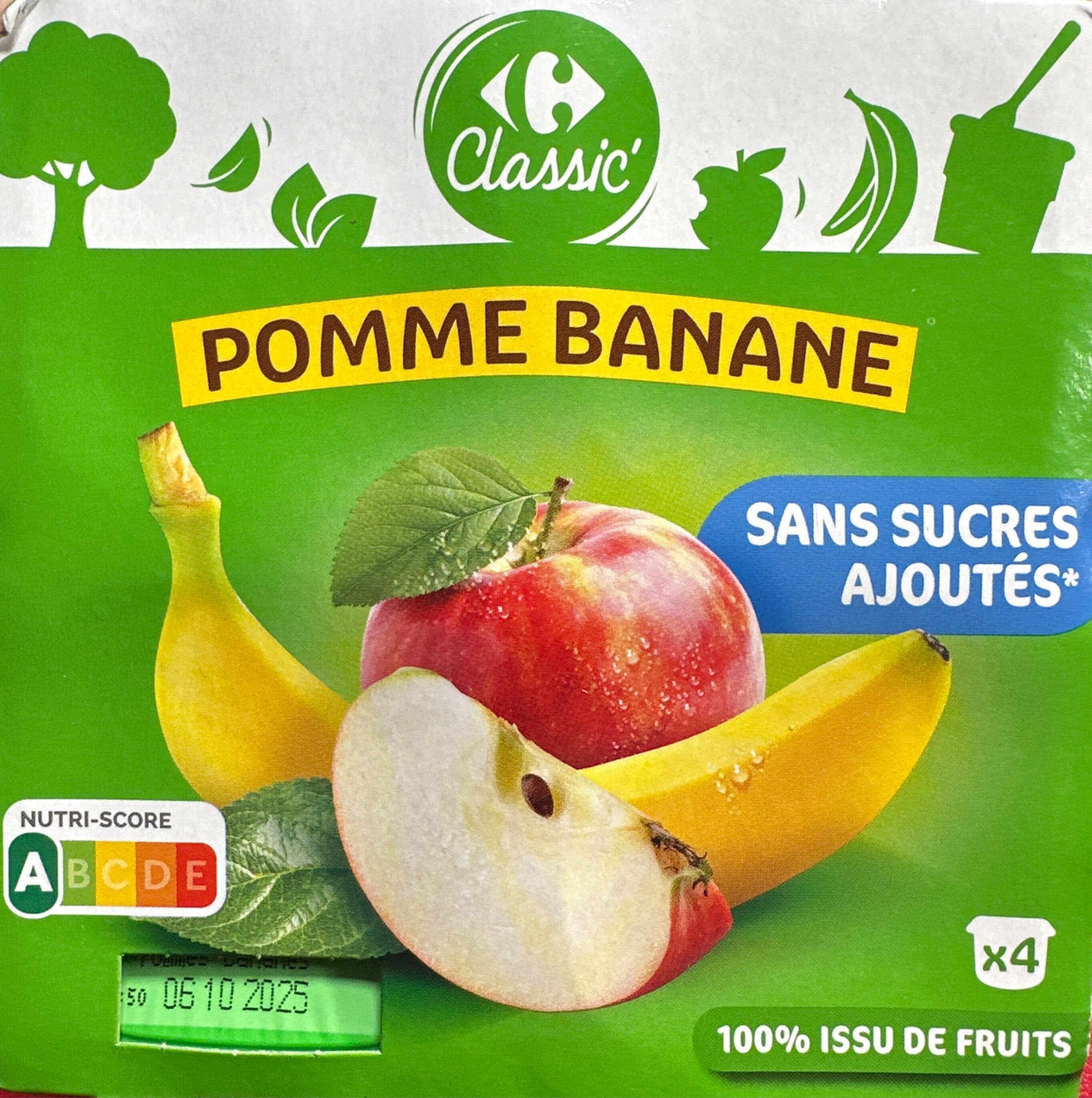 Carrefour Classic Pomme Banane packshot