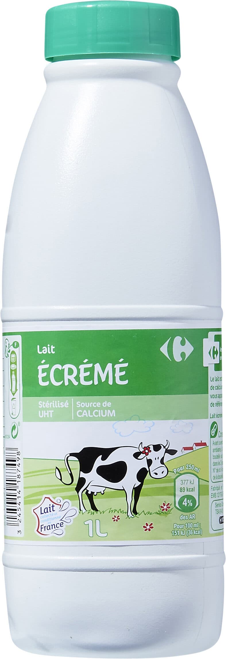 Carrefour Lait Écrémé packshot