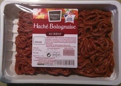 Carrefour Haché Bolognaise packshot