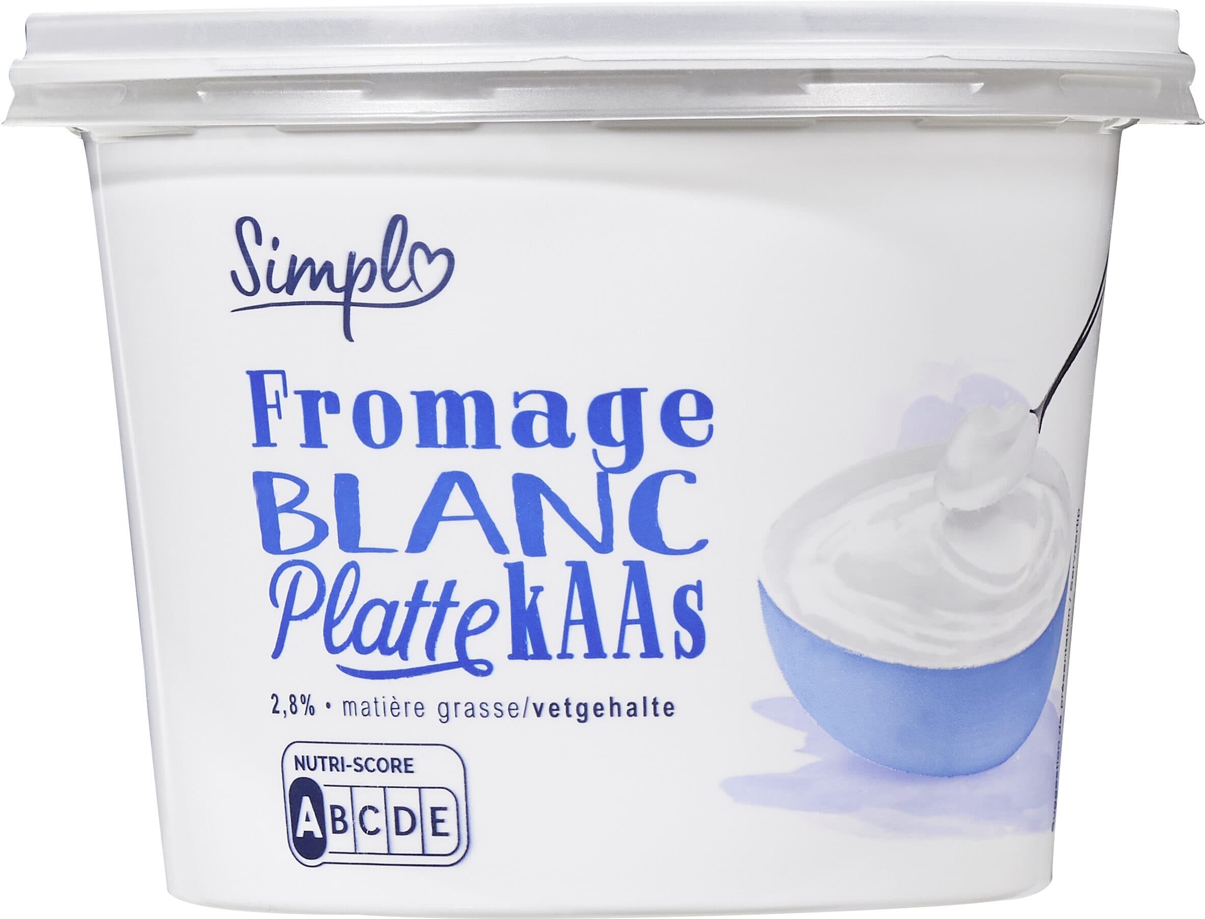 Simpl Fromage blanc packshot