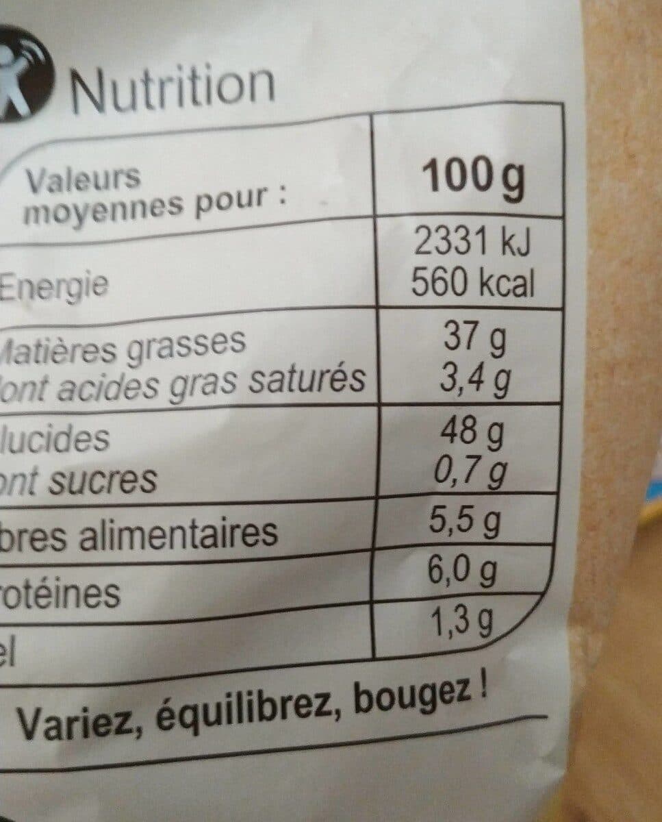 CMI (Carrefour Marchandises Internationales) Chips à l'Ancienne nature packshot