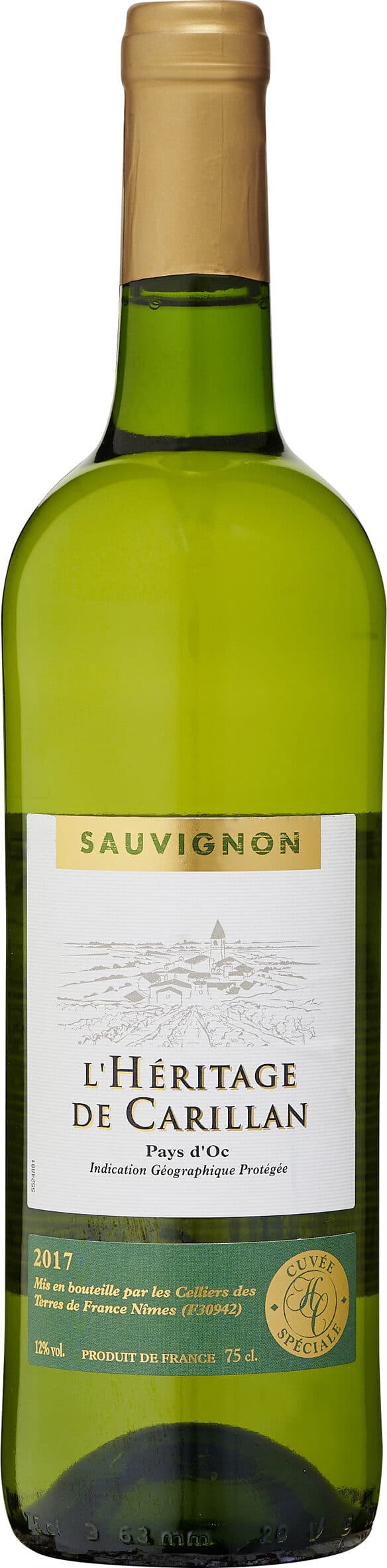 L'Héritage de Carillan Sauvignon Blanc packshot