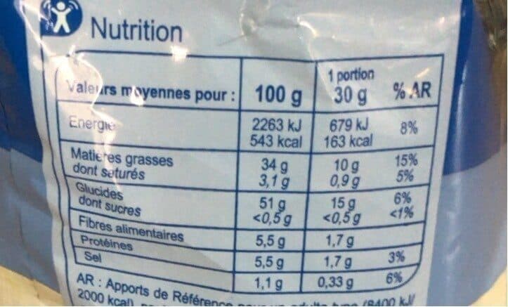 Carrefour Crousti nature packshot
