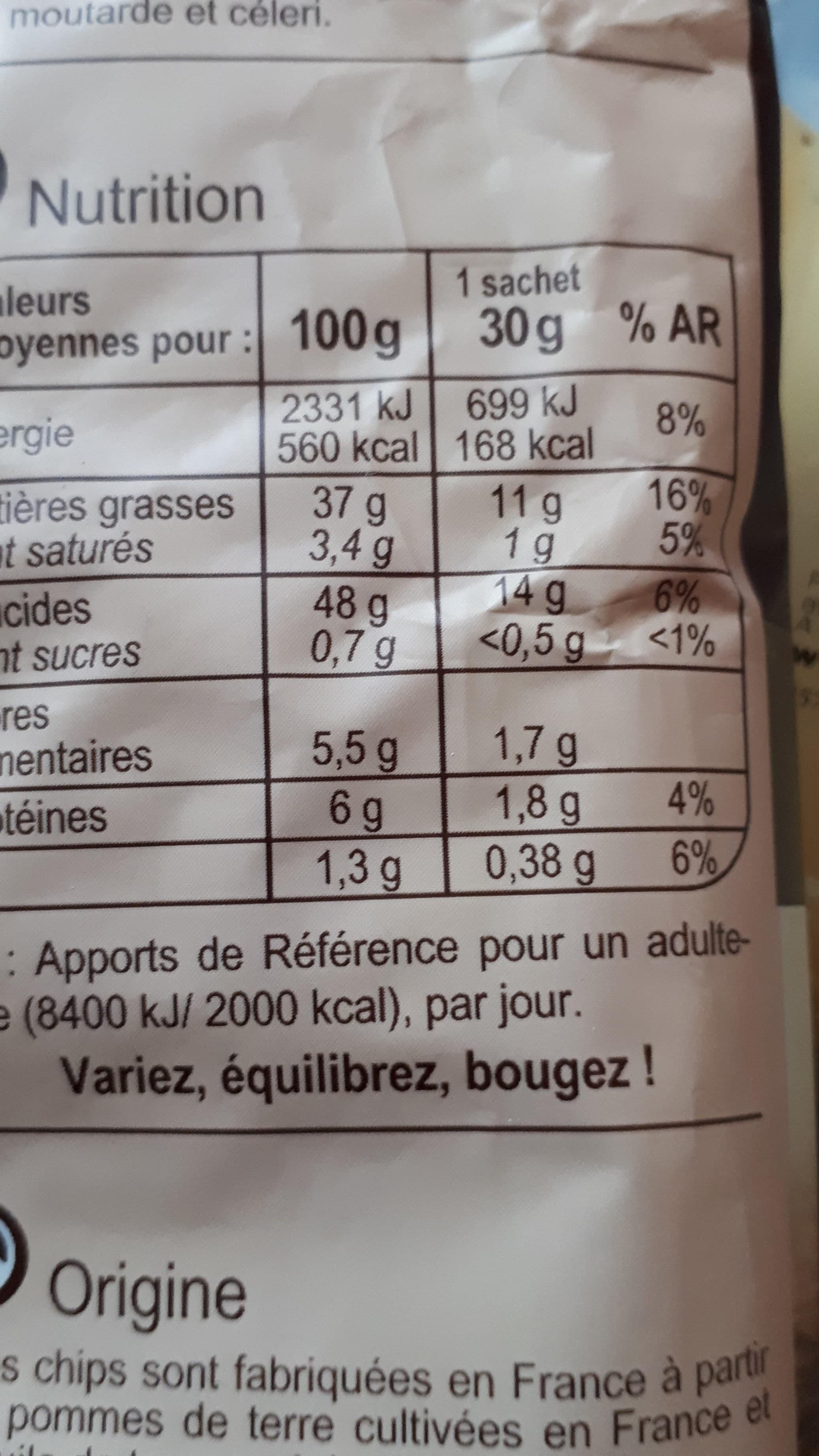 Carrefour Chips à l'Ancienne Nature packshot